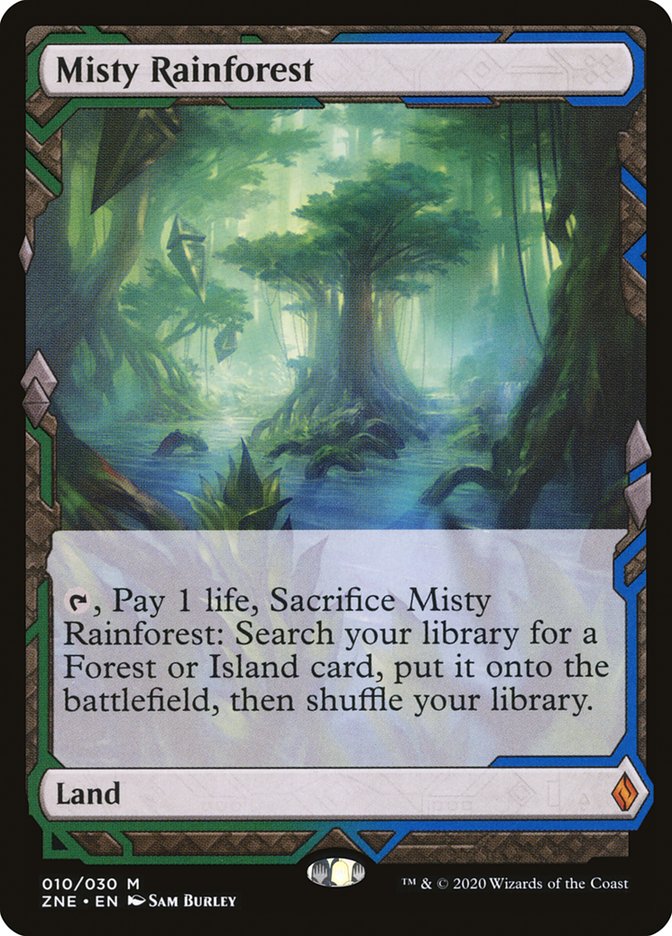 Misty Rainforest 10/30 (Zendikar Rising Expeditions) 