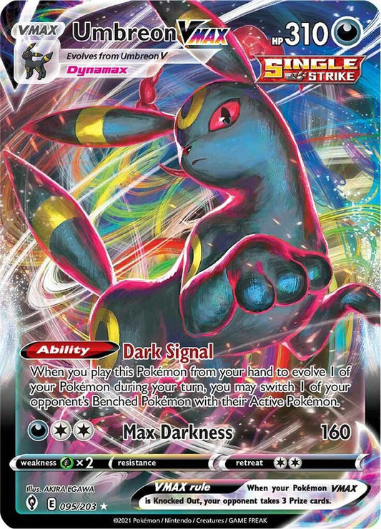 Umbreon VMAX 095/203 (SWSH07: Evolving Skies)  - Holofoil
