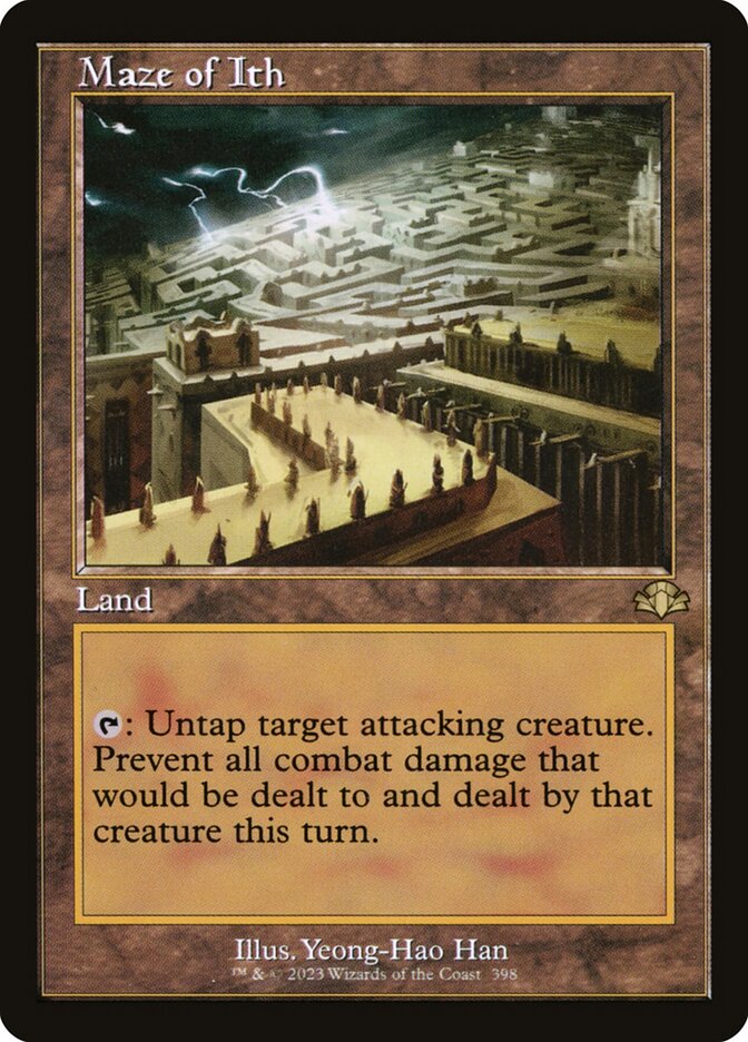 Maze of Ith 398/261 (Dominaria Remastered)  - Retro