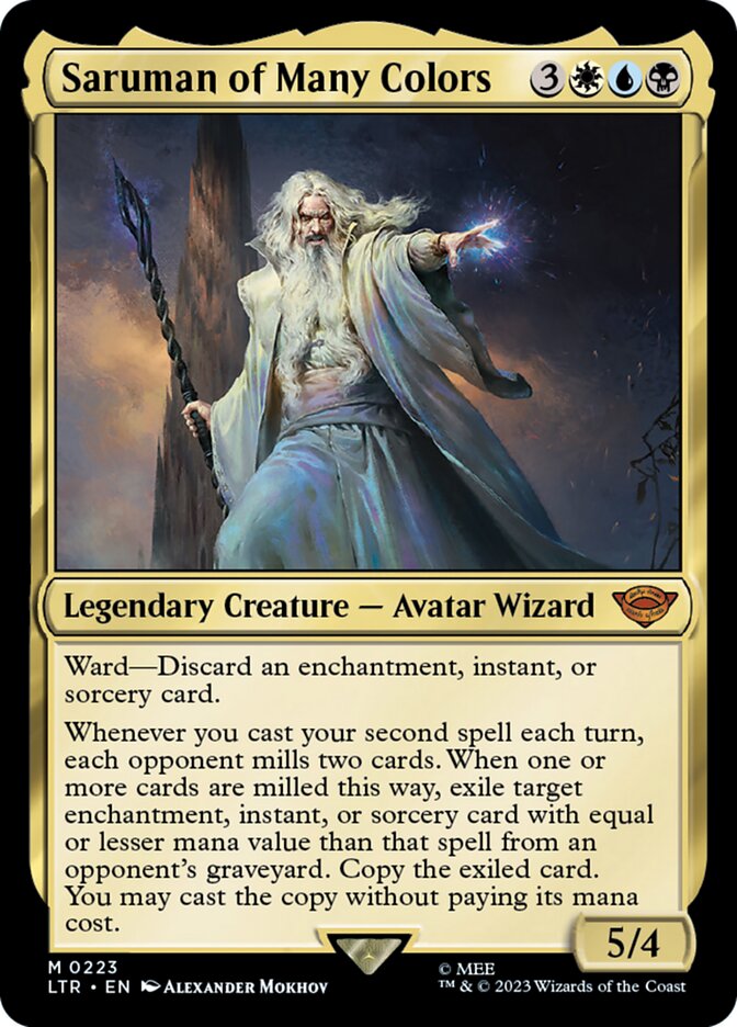 Saruman of Many Colors 223 (Universes Beyond: The Lord of the Rings: Tales of Middle-earth) 
