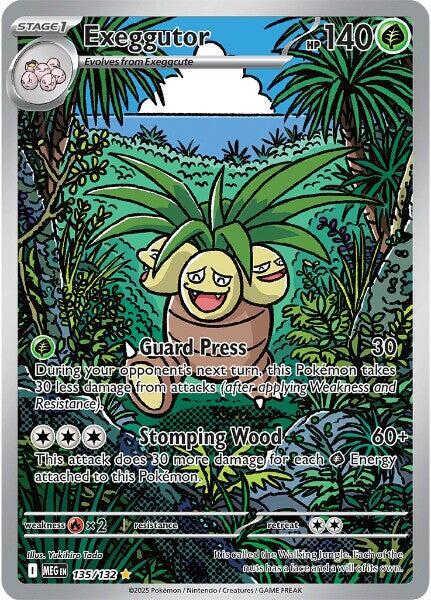 Exeggutor 135/132 (ME01: Mega Evolution)  - Holofoil