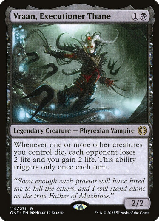 Vraan, Executioner Thane 114 (Phyrexia: All Will Be One) 