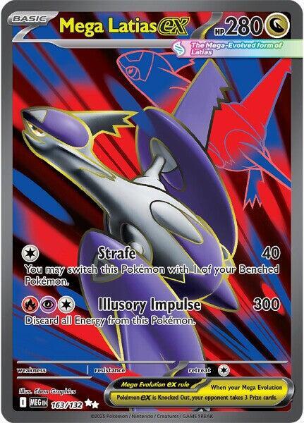 Mega Latias ex 163/132 (ME01: Mega Evolution)  - Holofoil