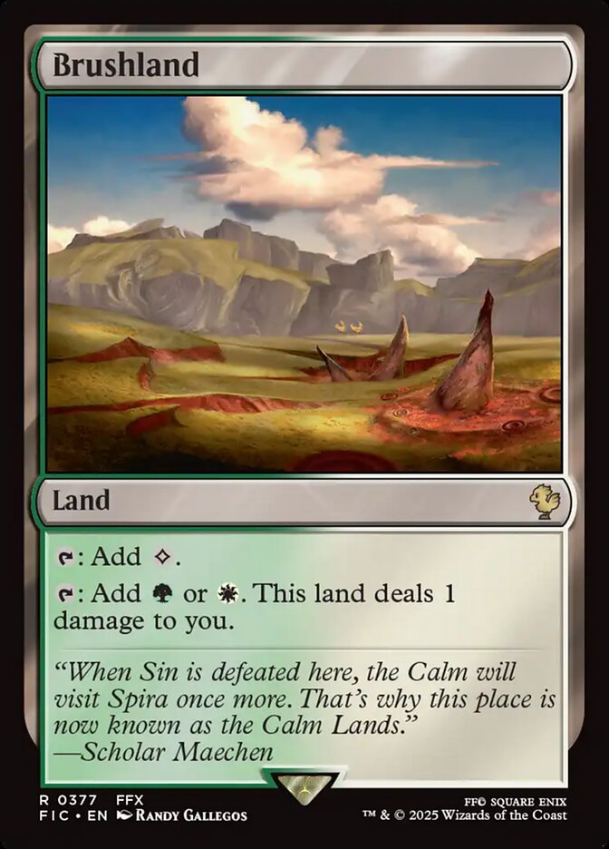 Brushland 377 (Commander: FINAL FANTASY) 