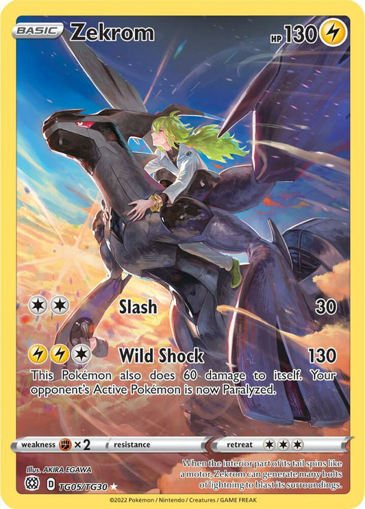 Zekrom TG05/TG30 (SWSH09: Brilliant Stars Trainer Gallery)  - Holofoil
