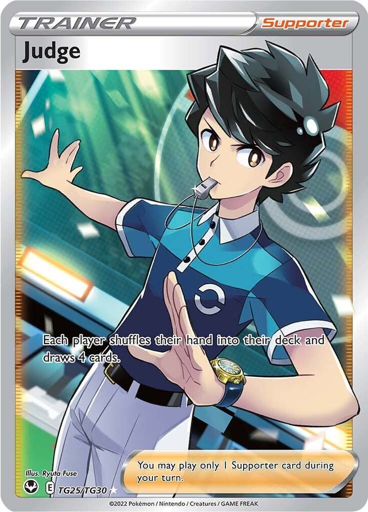 Judge TG25/TG30 (SWSH12: Silver Tempest Trainer Gallery)  - Holofoil