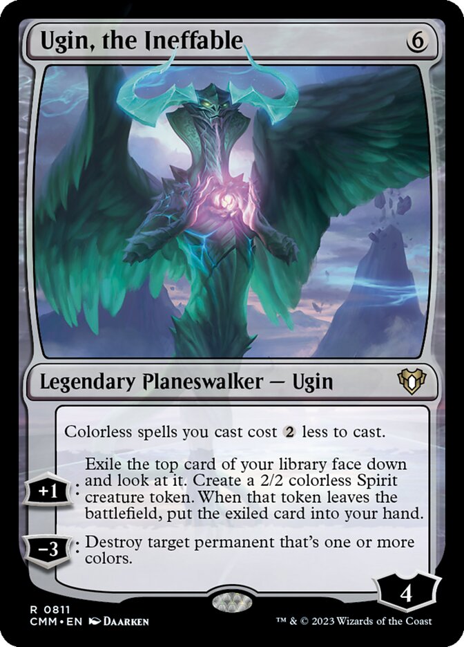Ugin, the Ineffable 811/451 (Commander Masters) 