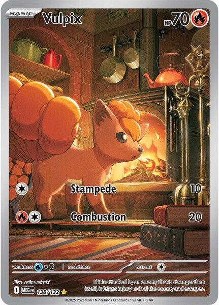 Vulpix 138/132 (ME01: Mega Evolution)  - Holofoil