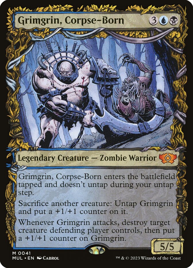 Grimgrin, Corpse-Born 41/65 (March of the Machine: Multiverse Legends)  - Showcase