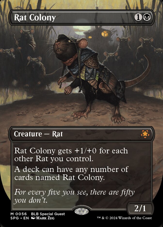 Rat Colony 56/0 (Special Guests)  - Borderless