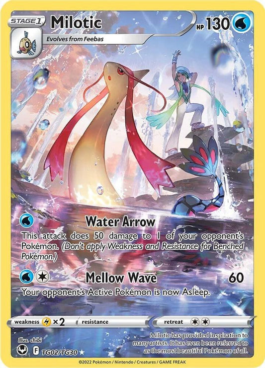 Milotic TG02/TG30 (SWSH12: Silver Tempest Trainer Gallery)  - Holofoil