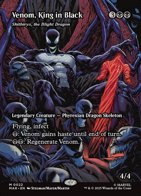 Venom, King in Black - Skithiryx, the Blight Dragon 22 (Marvel Universe Eternal-Legal)  - Borderless