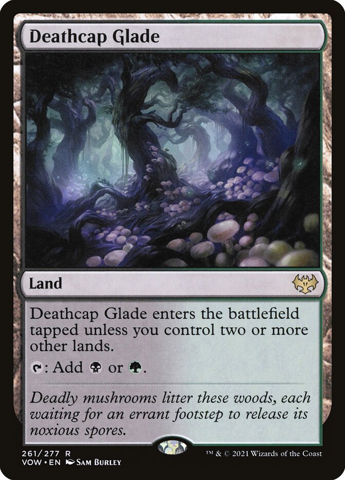 Deathcap Glade 261 (Innistrad: Crimson Vow)  - Foil