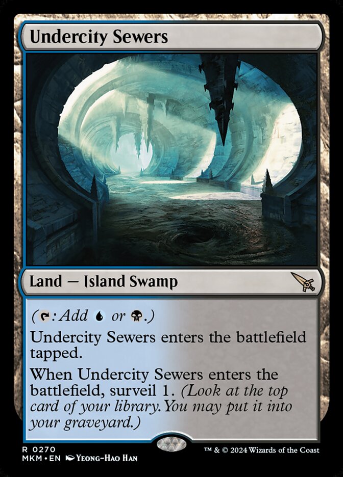 Undercity Sewers 270 (Murders at Karlov Manor)  - Foil