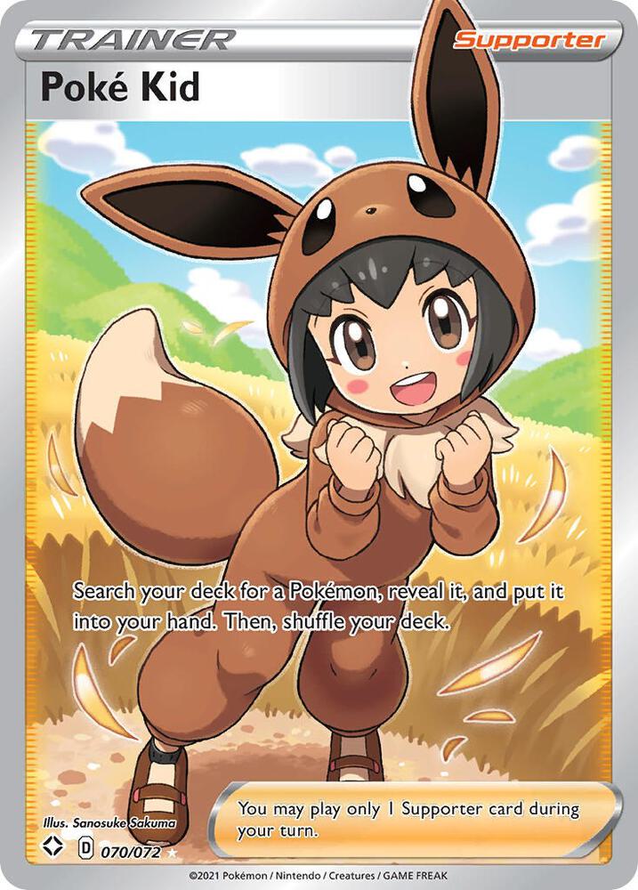 Poke Kid 070/072 (Shining Fates)  - Holofoil