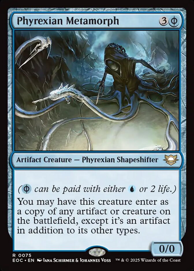 Phyrexian Metamorph 75 (Commander: Edge of Eternities) 