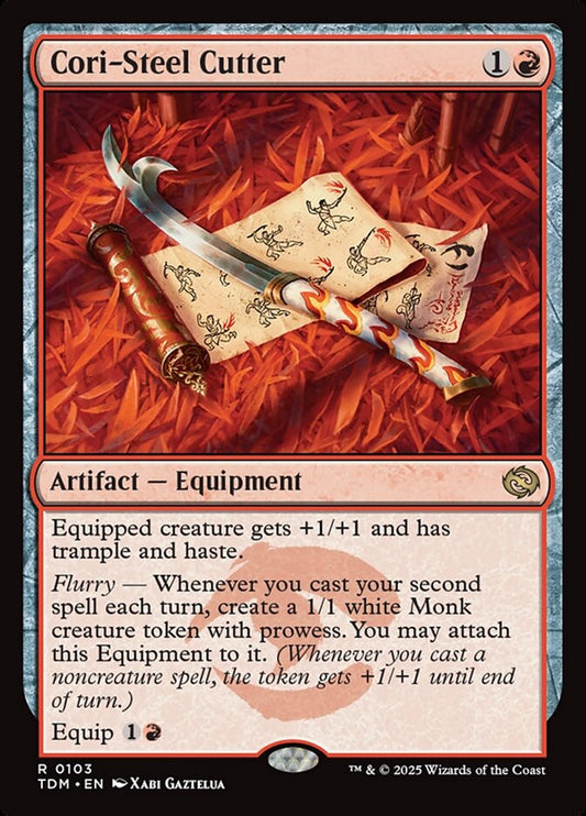 Cori-Steel Cutter 103 (Tarkir: Dragonstorm) 