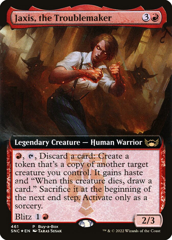 Jaxis the Troublemaker 461 (Buy-A-Box Promos)  - Foil