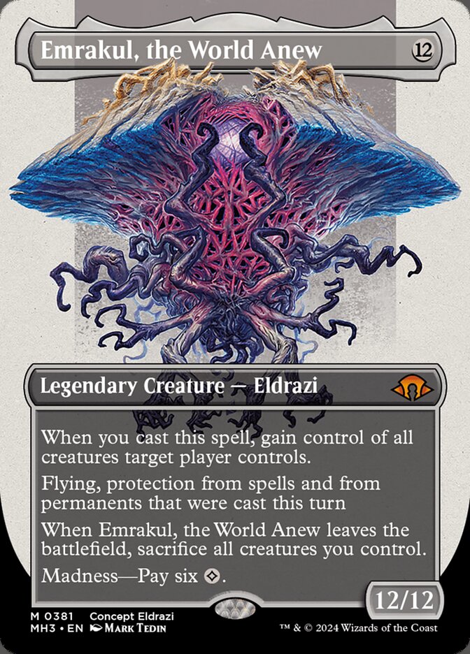 Emrakul, the World Anew 381/319 (Modern Horizons 3)  - Borderless