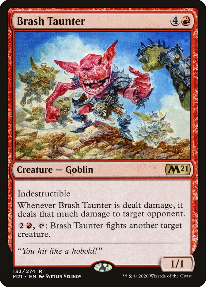 Brash Taunter 133 (Core Set 2021) 