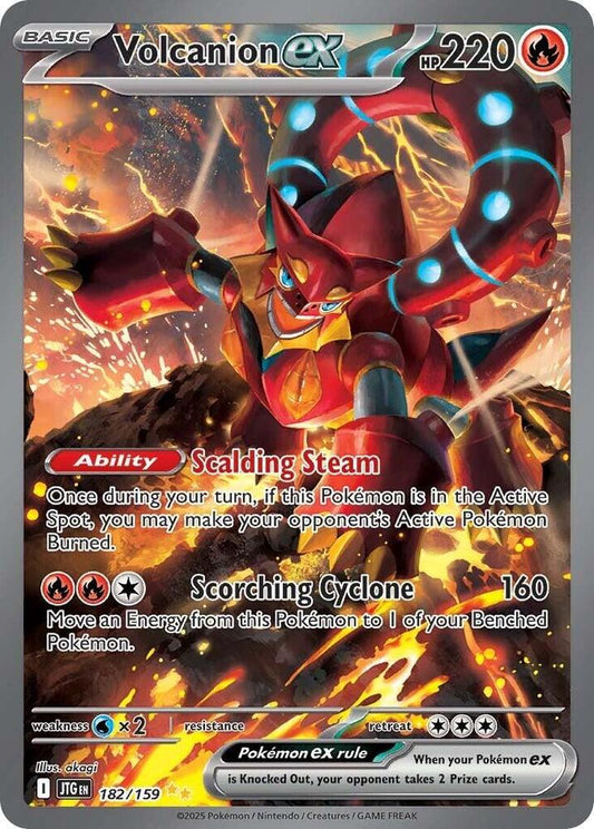 Volcanion ex 182/159 (SV09: Journey Together)  - Holofoil