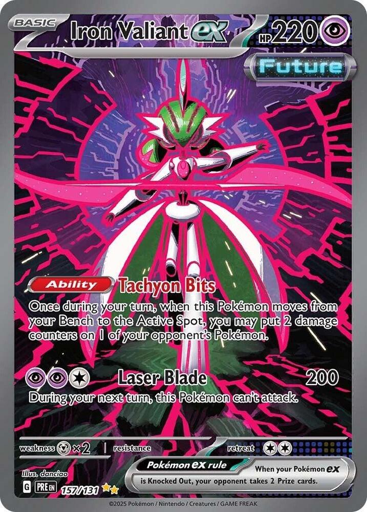 Iron Valiant ex 157/131 (SV: Prismatic Evolutions)  - Holofoil