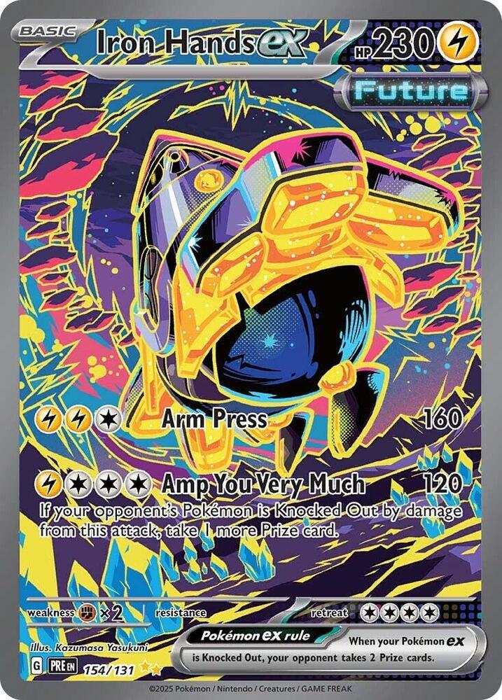 Iron Hands ex 154/131 (SV: Prismatic Evolutions)  - Holofoil