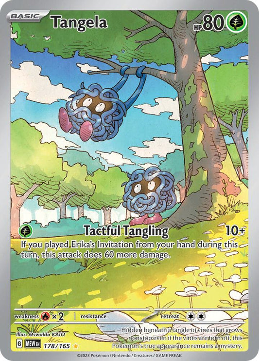 Tangela 178/165 (SV: Scarlet & Violet 151)  - Holofoil