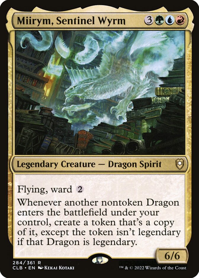 Miirym Sentinel Wyrm 284 (Commander Legends: Battle for Baldur's Gate) 