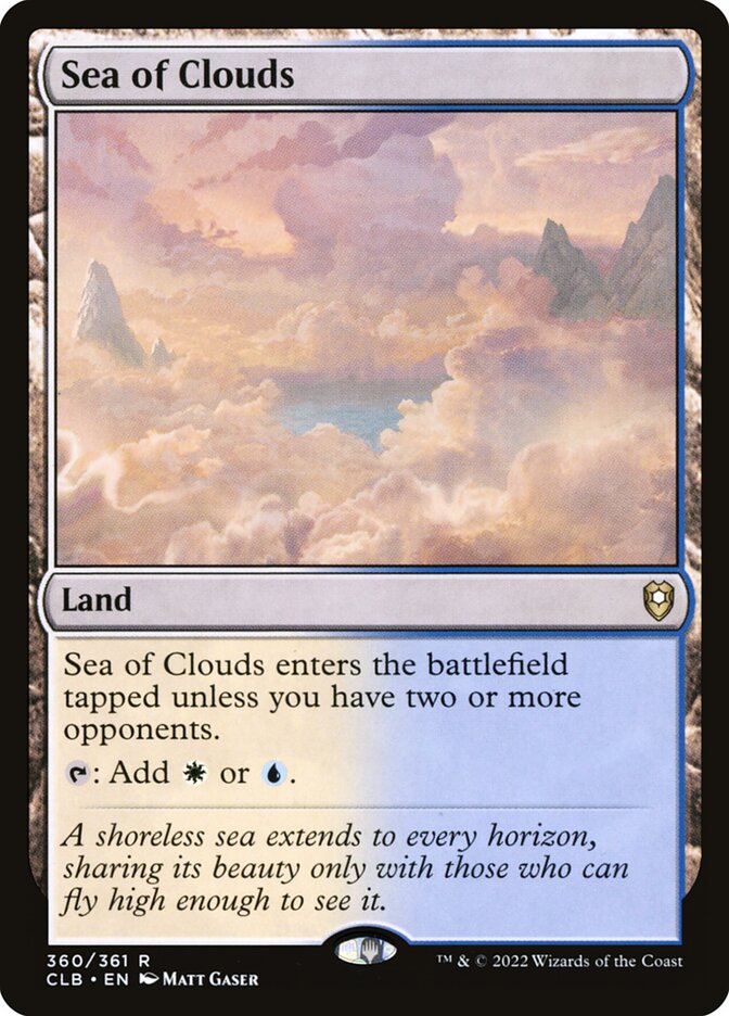 Sea of Clouds 360 (Commander Legends: Battle for Baldur's Gate) 