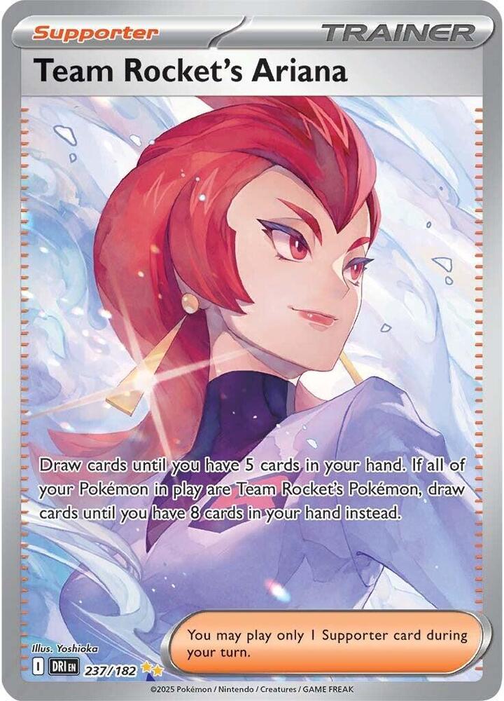 Team Rocket's Ariana 237/182 (SV10: Destined Rivals)  - Holofoil