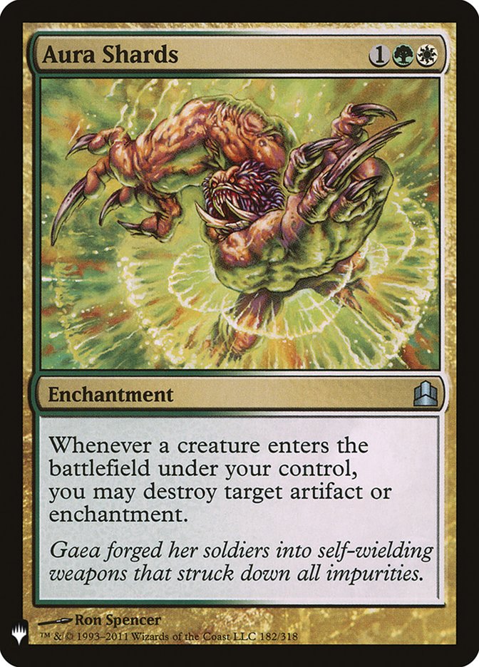 Aura Shards CMD 182 (The List Reprints) 