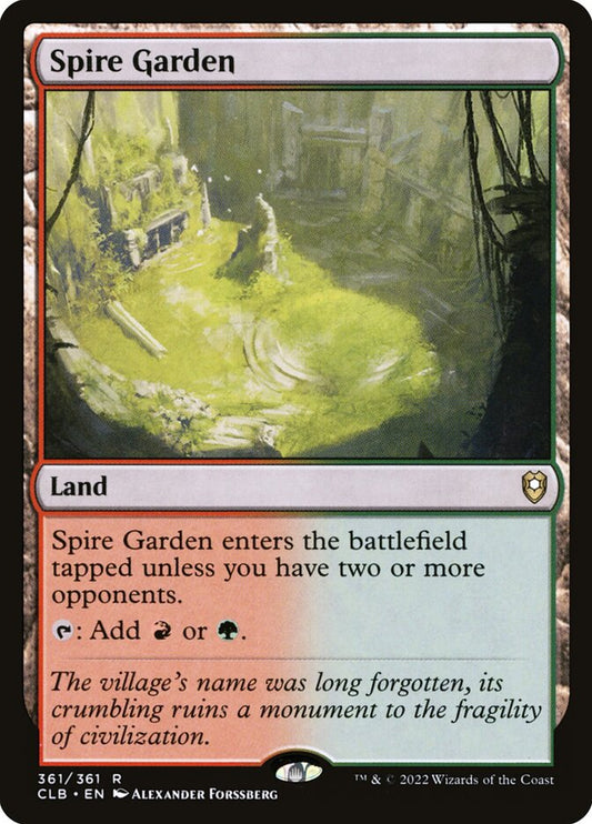 Spire Garden 361 (Commander Legends: Battle for Baldur's Gate) 