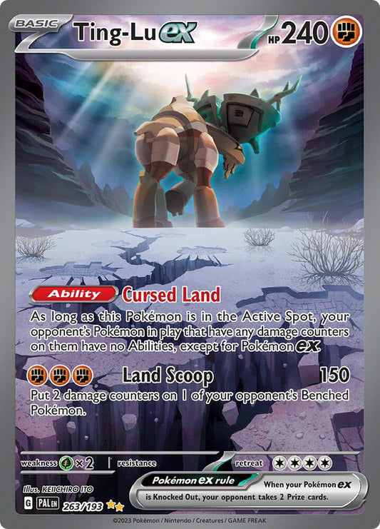 Ting-Lu ex 263/193 (SV02: Paldea Evolved)  - Holofoil