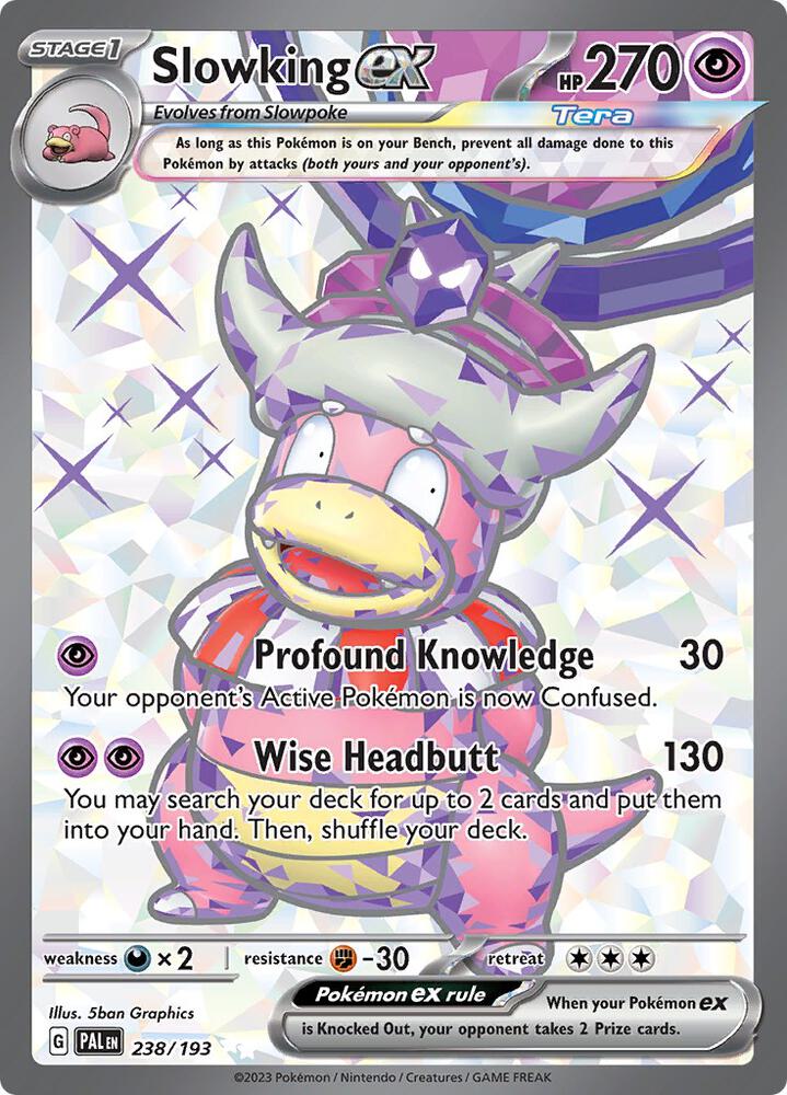 Slowking ex 238/193 (SV02: Paldea Evolved)  - Holofoil