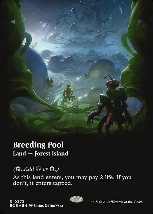 Breeding Pool 373 (Edge of Eternities)  - Borderless Galaxy Foil