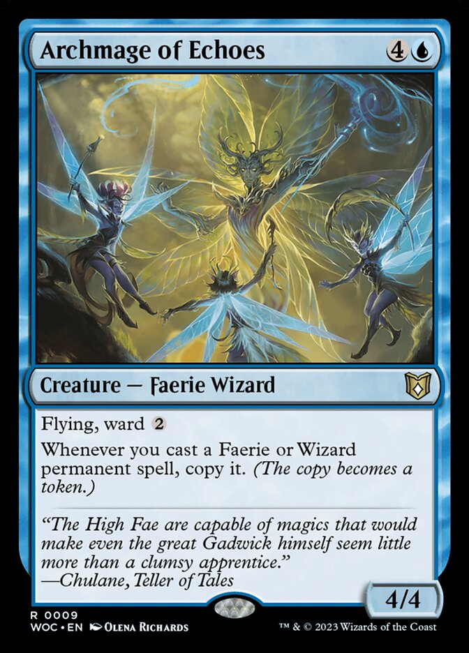 Archmage of Echoes 9/173 (Commander: Wilds of Eldraine) 