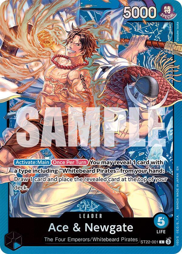 Ace & Newgate ST22-001 (Starter Deck 22: Ace & Newgate) 