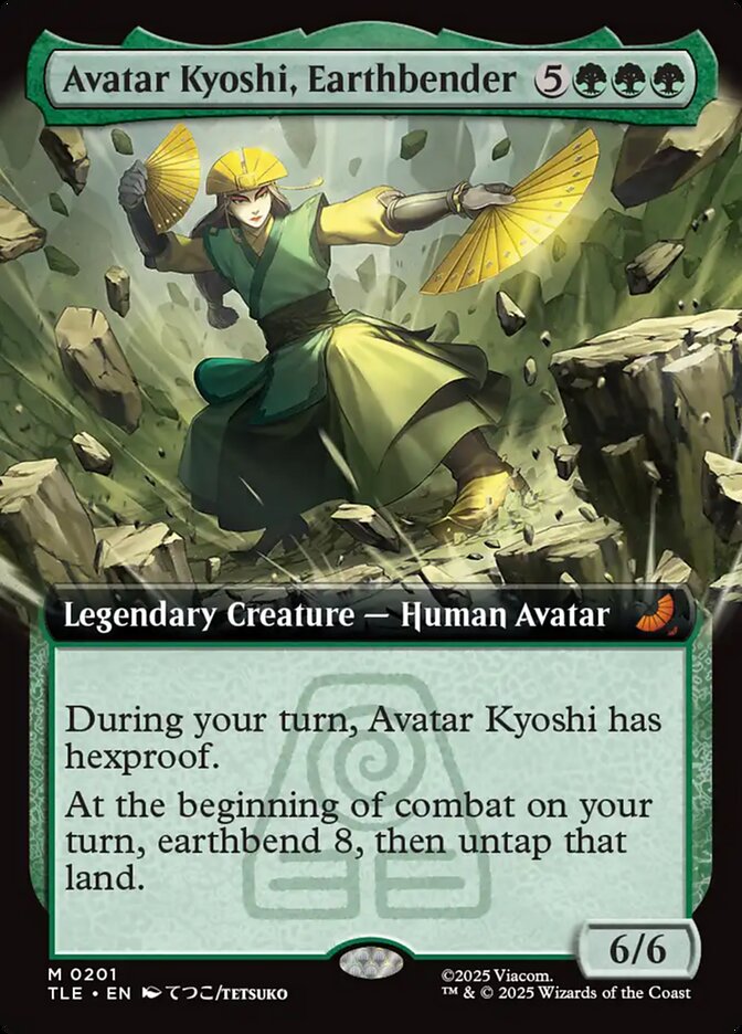 Avatar Kyoshi, Earthbender 201 (Avatar: The Last Airbender: Eternal-Legal)  - Extended Art Foil