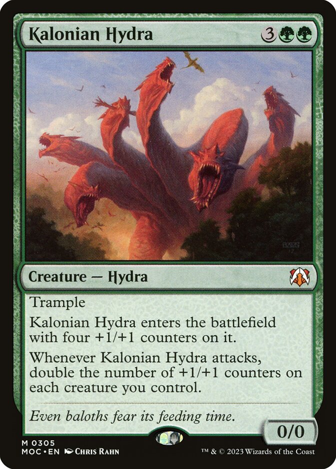 Kalonian Hydra 305 (Commander: March of the Machine) 