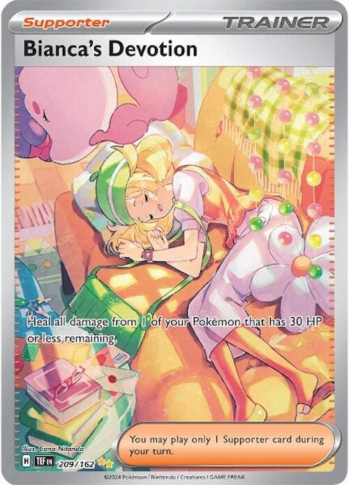Bianca's Devotion 209/162 (SV05: Temporal Forces)  - Holofoil