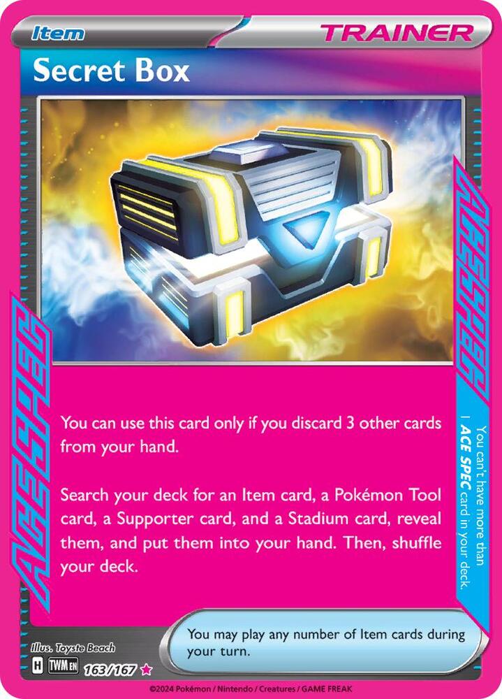 Secret Box 163/167 (SV06: Twilight Masquerade)  - Holofoil