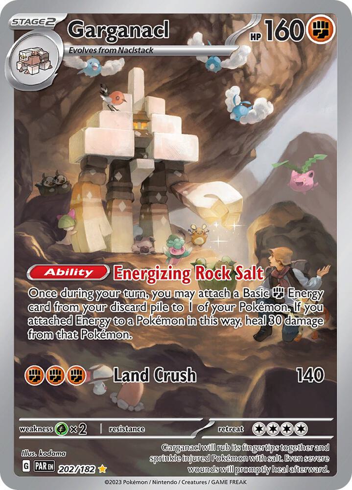 Garganacl 202/182 (SV04: Paradox Rift)  - Holofoil
