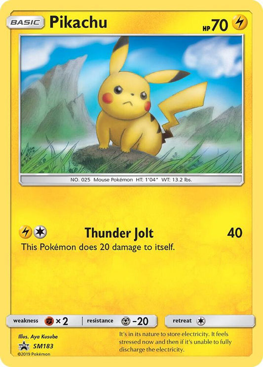 Pikachu SM183 (SM Promos)  - Holofoil
