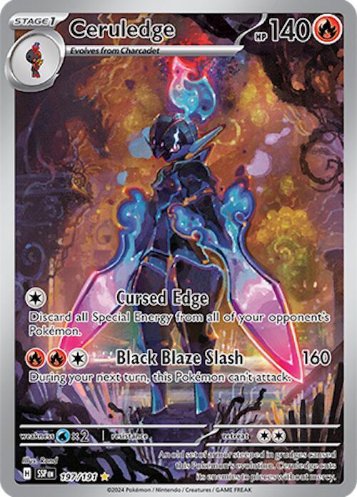 Ceruledge 197/191 (SV08: Surging Sparks)  - Holofoil