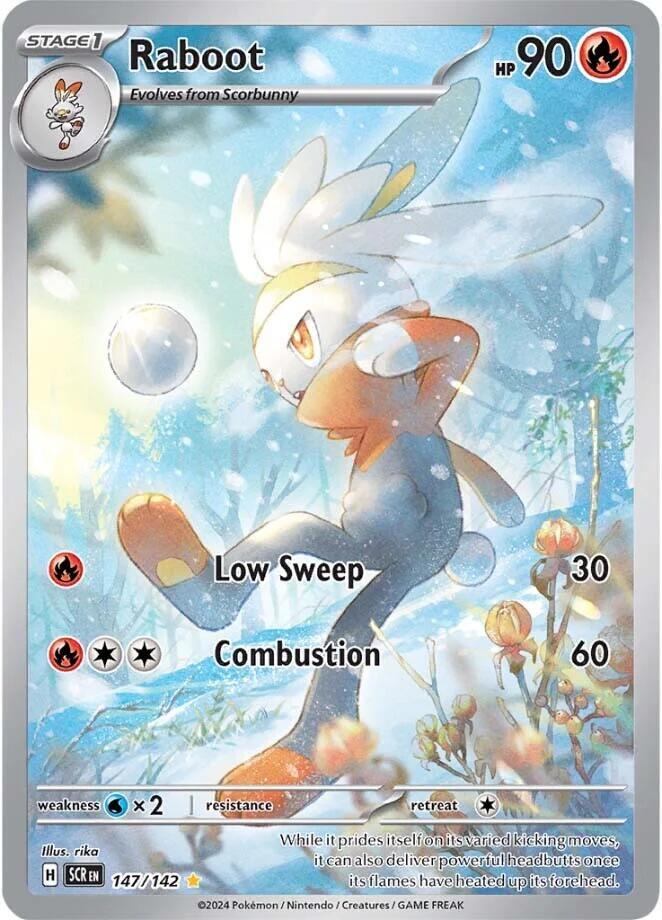 Raboot 147/142 (SV07: Stellar Crown)  - Holofoil