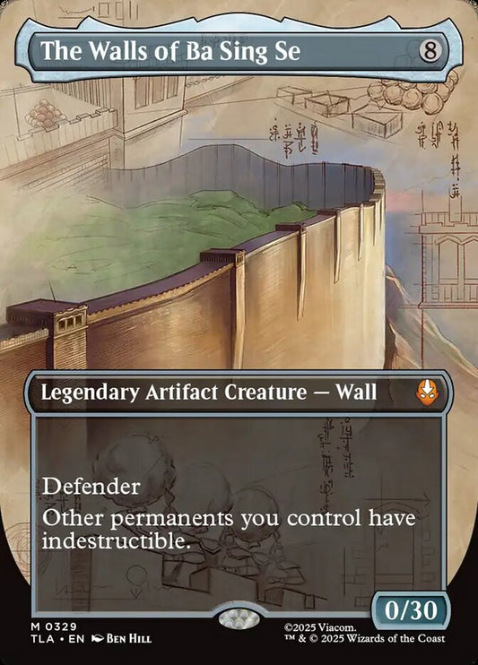The Walls of Ba Sing Se  329 (Avatar: The Last Airbender)  - Borderless