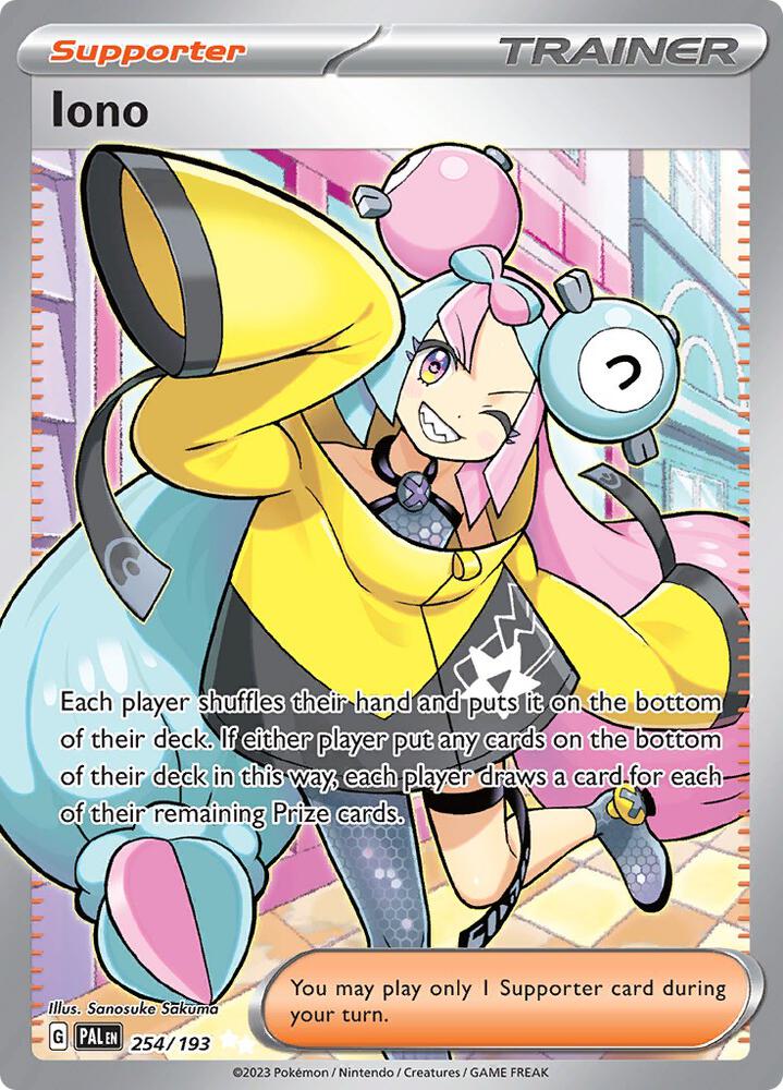Iono 254/193 (SV02: Paldea Evolved)  - Holofoil
