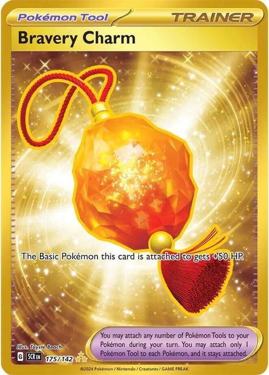 Bravery Charm 175/142 (SV07: Stellar Crown)  - Holofoil
