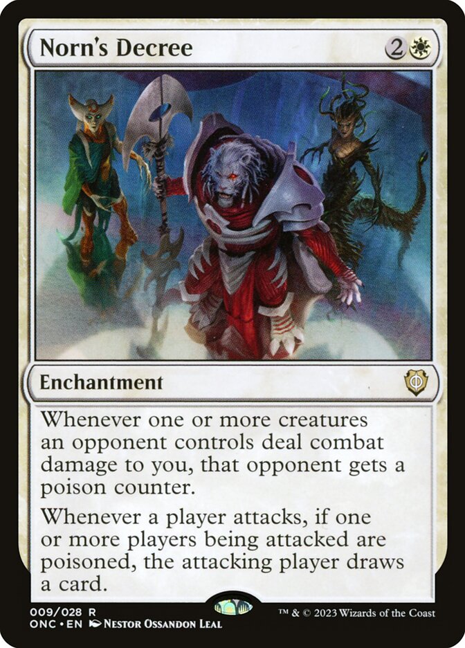 Norn's Decree 9/28 (Commander: Phyrexia: All Will Be One) 
